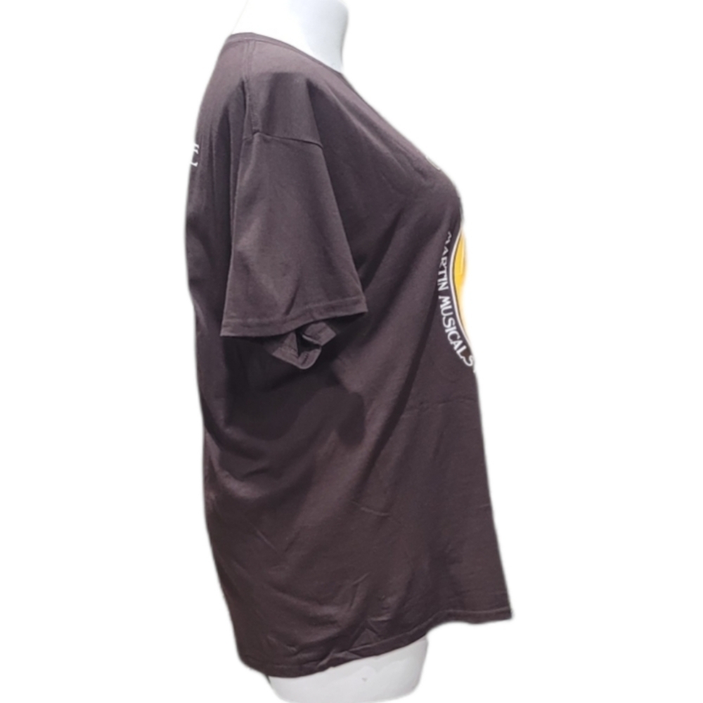 Wizard Of Oz Martin Musical 2018 Brown T-SHIRT Size XL #noplacelikehome - Picture 5 of 6